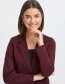 aubergine blazer