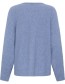 Trui Frbela  Blue Blizzard Melange detail