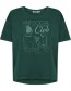 T-shirt Anti Social Feel Petrol Green