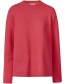 Trui Mokka Lamswol Raspberry