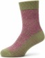 Noorse Wollen Sokken Sternen Pink Green