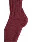 Wollen Sokken Andora Burgundy detail