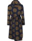 Regenjas Danethunder Dots Olive Blue detail