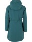 Winterparka Daneora Dark Slate Green detail