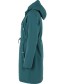 Winterparka Daneora Dark Slate Green detail