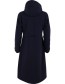 Winterjas Danesandur Dark Navy detail