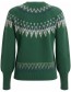 Cardigan Oslo Eden Green detail