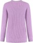 Trui Essential Gerecycled Wol Light Purple detail