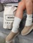SOXS wollen beenwarmers