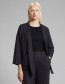 Blazer Loose Linnen Tanto Ohantom Black