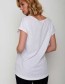T-shirt Birds Family White