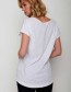 T-shirt Birds Family White