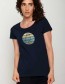 T-shirt Seagull Stripes Dark Navy