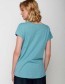T-shirt Sloth Hang Up Island Blue