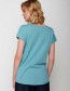 T-shirt Sloth Hang Up Island Blue