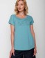 T-shirt Sloth Hang Up Island Blue