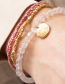 Armband Dazzle Rose Quartz Gold
