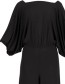 Jumpsuit Leagrande Liberté Perroquet Noir detail