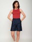 Short  Kiss Dark Denim