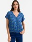 LaLamour dames blouse met V-hals