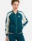 duurzame dames jacket met borduursel op de rug