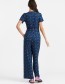 LaLamour jumpsuit met overslag en strikceintuur