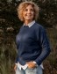 Trui Claudia Merino Wol Crew Midnight Blue