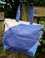 Duurzame Shopper NoMorePlastic Indigo Blue