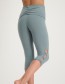 Yoga Legging Capri Shanti Jade