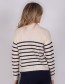Trui Tolouse Stripe Navy Pale