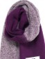 Shawl Gerecycled New Cycle Purple detail