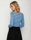 Longsleeve Yummy Striped Paradise Blue Stripes