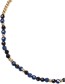 Armband Sparkling Black Onyx Lapis Lazuli detail