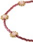 Armband Botanic Rose Quartz detail