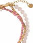 Armband Dazzle Rose Quartz Gold detail