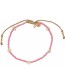 Armband Sunshine Rose Quartz Gold