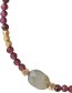 Armband Sweet Garnet Labradorite Gold detail
