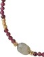 Armband Sweet Garnet Labradorite Gold detail