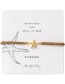 Armband Symbol Starfish Gold