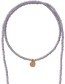 Brillenkoord Trust Aventurine Gold detail