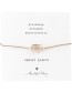 Armband Gemstone Card Smokey Quartz Silver