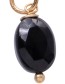 Mix And Match Hanger Zwarte Onyx Edelsteen Gold Plated detail