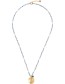 Ketting Prayer Lapis Lazuli Gold