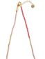 Goudkleurige Ketting En Armband Adventurous Rose Quartz detail