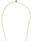 Goudkleurige Ketting Calm Carnelian detail