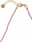 Ketting Confident Rose Quartz Gold detail