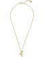 Ketting Convinced Aventurine Verguld Goud