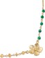 Vergulde Ketting Truthful Aventurine Citrine detail