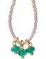 Oorbellen Becoming Aventurine Gold detail
