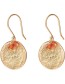 Oorbellen Precious Carnelian Gold